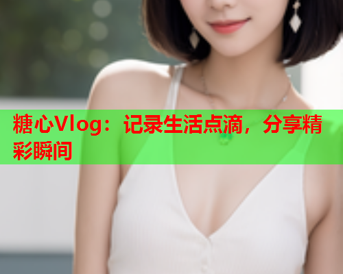 糖心Vlog：记录生活点滴，分享精彩瞬间